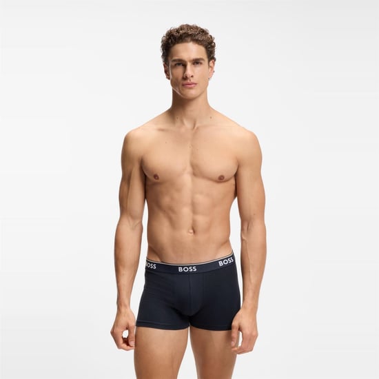 Bóxer Power Boss Pack para Hombre en Azul Abierto - Image 4