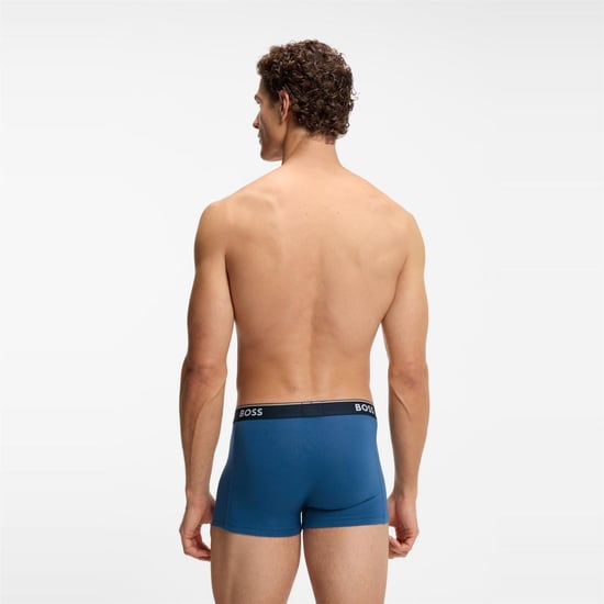Bóxer Power Boss Pack para Hombre en Azul Abierto - Image 6