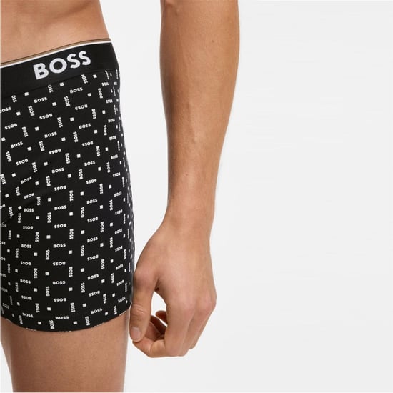 Boxer para Hombre Boss 3p Powe en Negro - Image 2