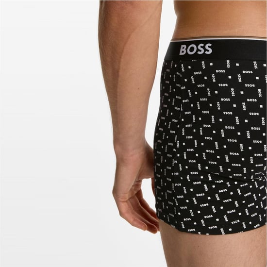 Boxer para Hombre Boss 3p Powe en Negro - Image 3