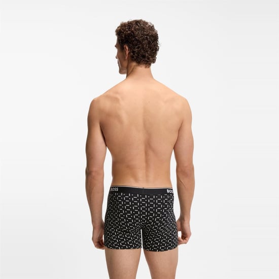 Boxer para Hombre Boss 3p Powe en Negro - Image 6