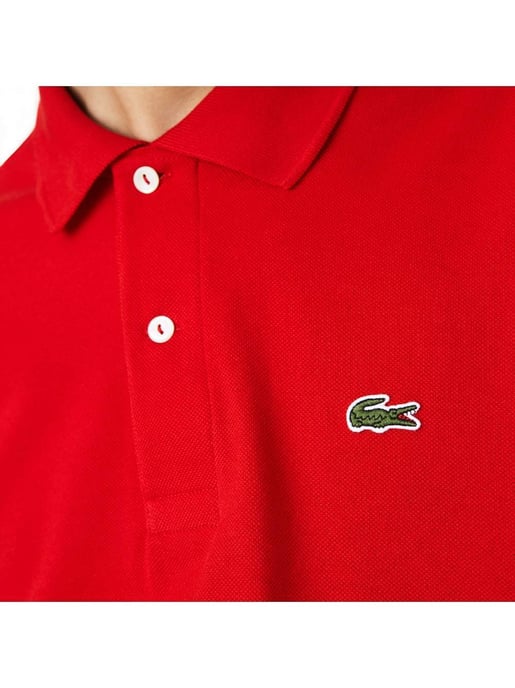 Polo Lacoste Classic con logotipo de cocodrilo para hombre - Image 3