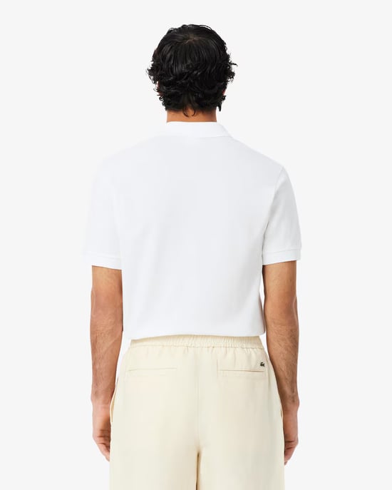 Polo Lacoste Classic Fit Blanco - Image 4