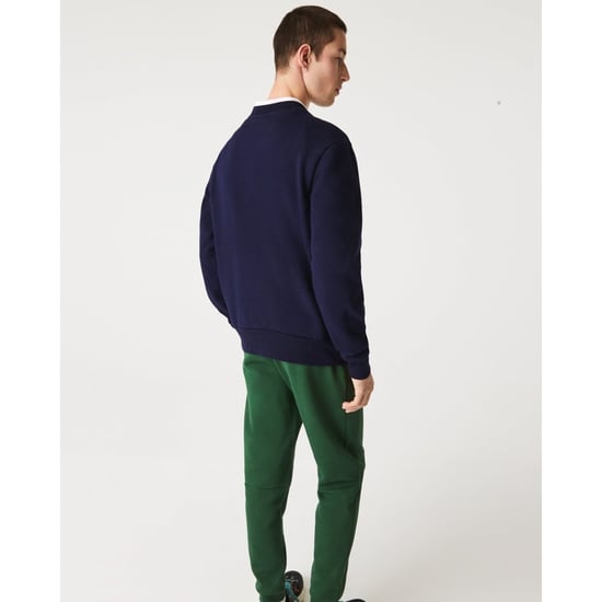 Lacoste men's fleece sweatshirt with crew neck - Image 4