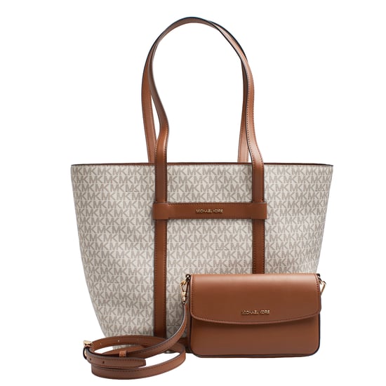 Bolso Tote 2 en 1 para Mujeres Jet Set Travel Set Grande de Mano y Bandolera 35S6GTVT3B - Image 5