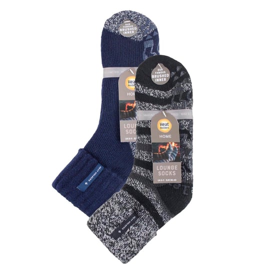 2 Pares de Calcetines Térmicos para Hombre | Calcetines de Lounge Suaves, Cálidos y Acogedores para Invierno - Image 2