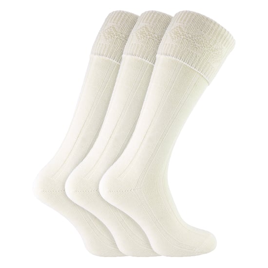 Paquete de 3 Calcetines de Lana para Hombre | Calcetines Térmicos de Culebra de Costura Alta y Puño Doblado - Image 3