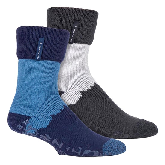 2 Pares de Calcetines Térmicos para Hombre | Calcetines Suaves y Cálidos de Invierno para Estar en Casa - Image 1