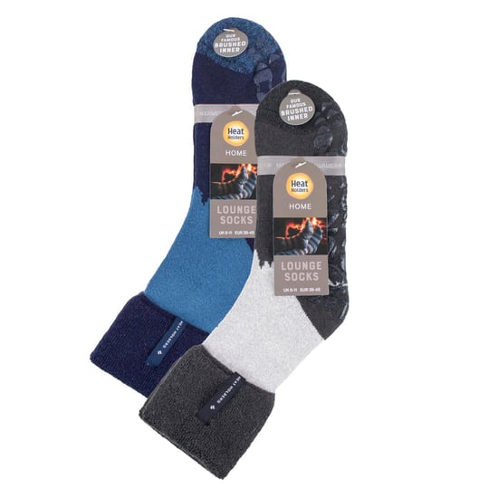 2 Pares de Calcetines Térmicos para Hombre | Calcetines Suaves y Cálidos de Invierno para Estar en Casa - Image 2