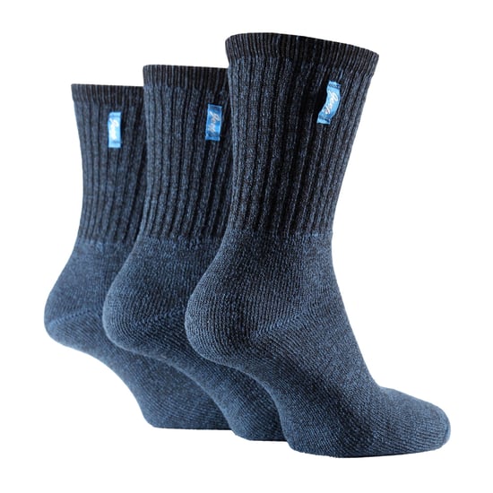 6 Pares de Calcetines de Bota para Dama de Algodón Rico | Calcetines de Senderismo Vintage Transpirables - Image 3