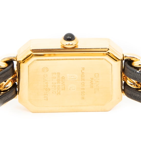 Chanel Première M en  negro Acero inoxidable sin níquel - Image 4