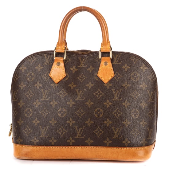 Louis Vuitton Alma PM en marrón Lienzo recubierto - Image 4