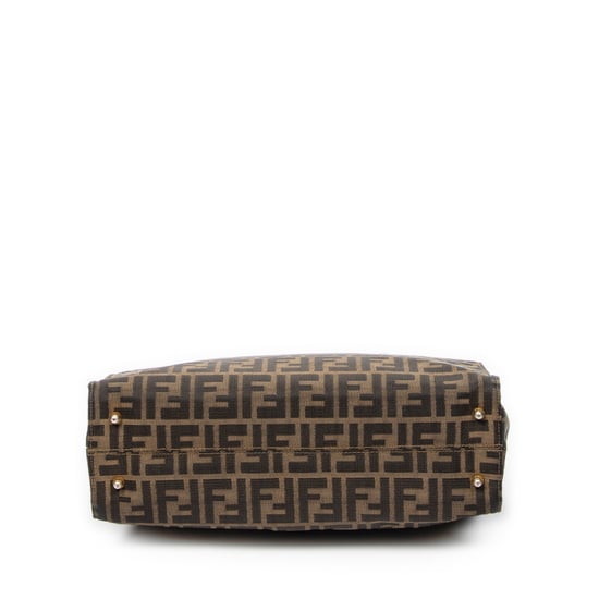 Fendi Vertical Tote en marrón Lienzo - Image 6