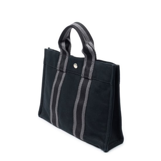 Hermès Fourre Tout PM en  negro Lienzo - Image 2