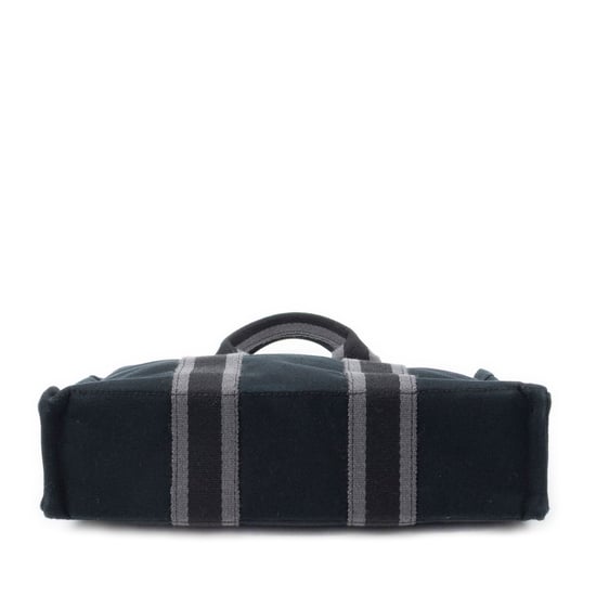 Hermès Fourre Tout PM en  negro Lienzo - Image 6