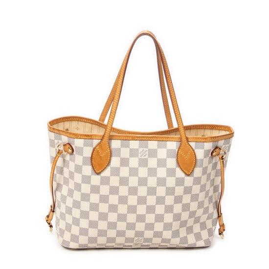 Louis Vuitton Neverfull PM en marfil Lienzo recubierto - Image 5