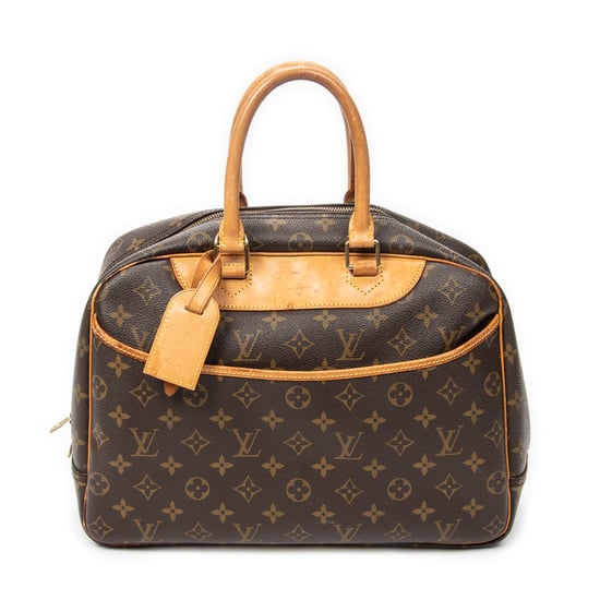 Louis Vuitton Deauville en marrón Lienzo recubierto - Image 1
