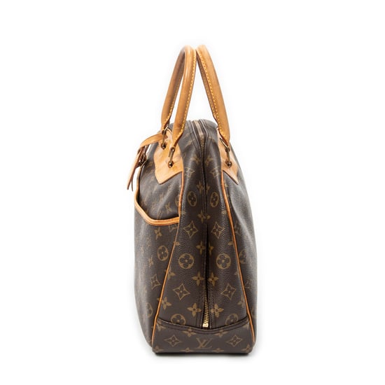 Louis Vuitton Deauville en marrón Lienzo recubierto - Image 3