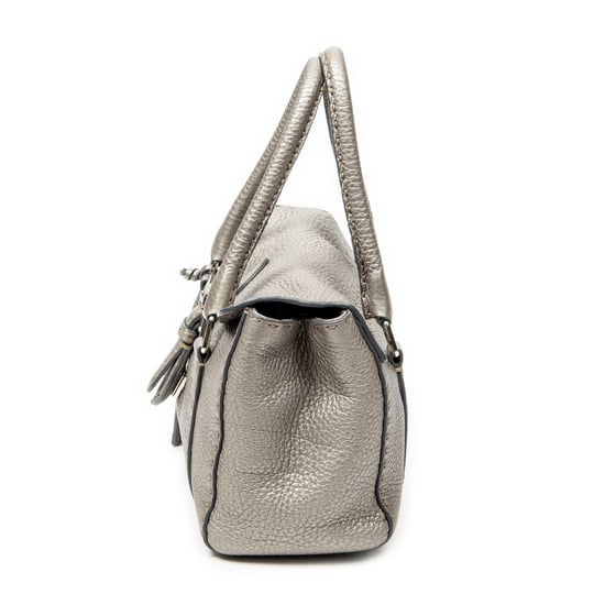 Fendi Mini Linda en gris Cuero de ternero - Image 3