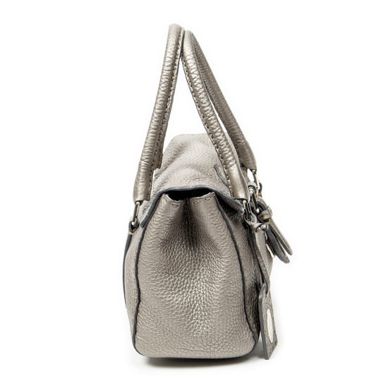 Fendi Mini Linda en gris Cuero de ternero - Image 4