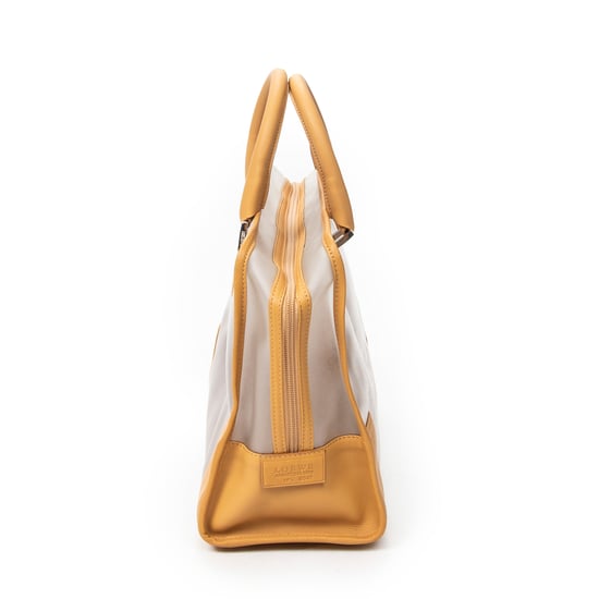 Loewe Vintage Transparent Amazona en Tan Lienzo - Image 3