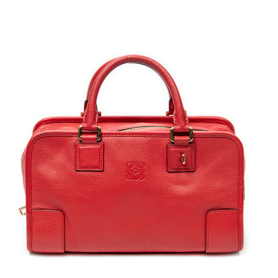 Loewe Amazona 28 en rojo Cuero de ternero - Image 1