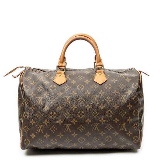 Louis Vuitton Speedy 35 en marrón Lienzo recubierto - Image 5