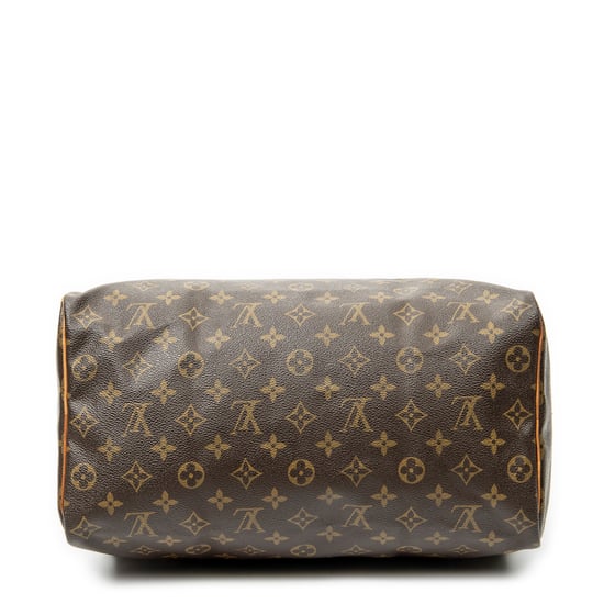 Louis Vuitton Speedy 35 en marrón Lienzo recubierto - Image 6