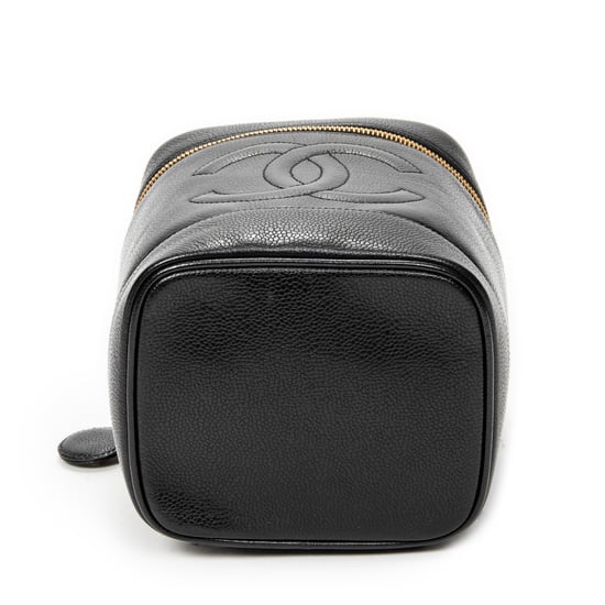 Chanel Timeless Tall Vanity Case en negro Cuero de ternero - Image 6