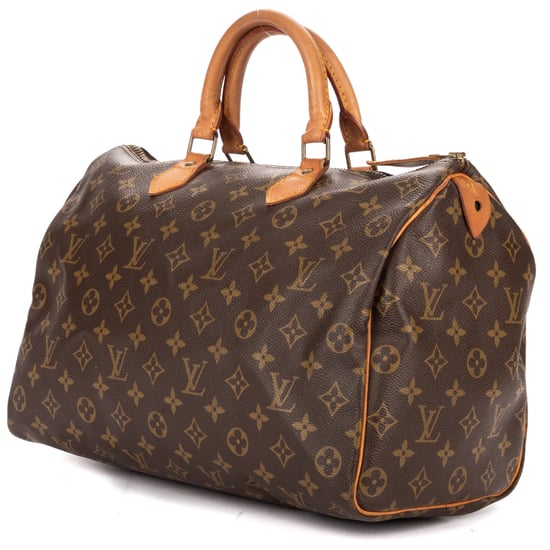 Louis Vuitton Speedy 35 en Brown Lienzo recubierto - Image 2