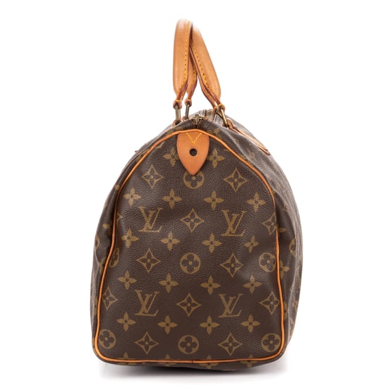 Louis Vuitton Speedy 35 en Brown Lienzo recubierto - Image 3