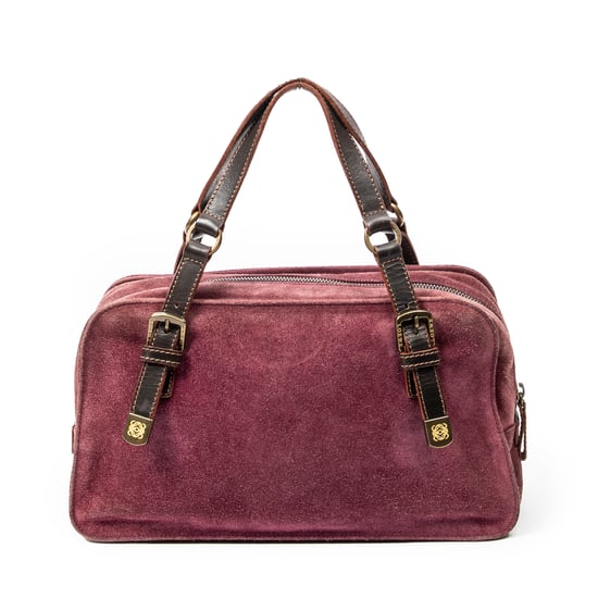 Loewe Studded Amazona 30 en Borgoña Cuero de ternero - Image 5