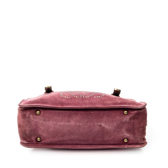 Loewe Studded Amazona 30 en Borgoña Cuero de ternero - Image 6