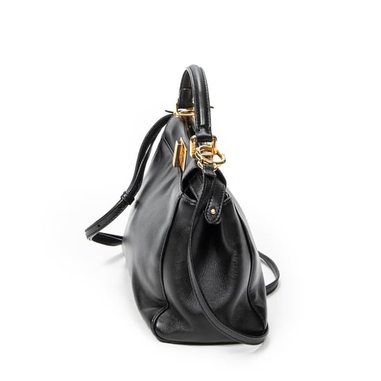 Fendi Mini Peekaboo en negro Cuero de ternero - Image 3