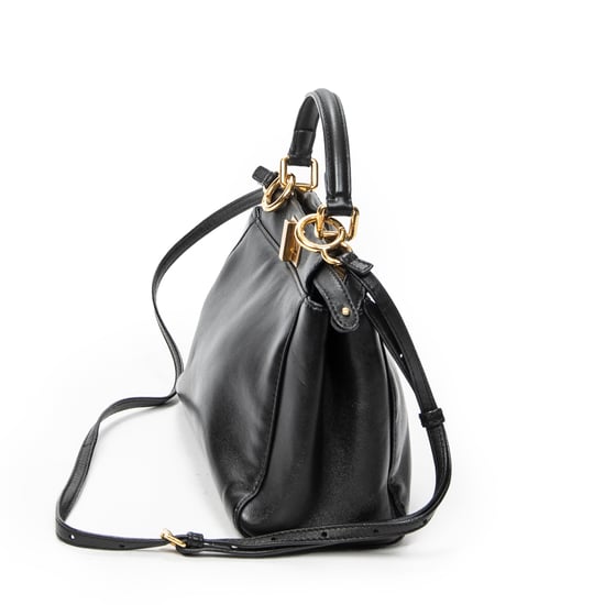Fendi Mini Peekaboo en negro Cuero de ternero - Image 4
