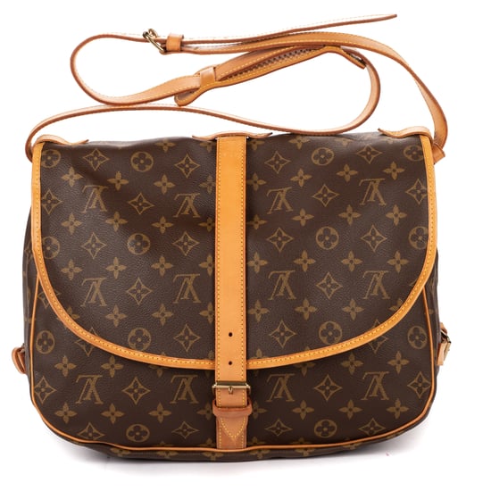 Louis Vuitton Saumur GM en Brown Lienzo recubierto - Image 5