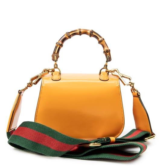 Gucci Mini Bamboo 1947 en naranja Cuero de ternero - Image 5