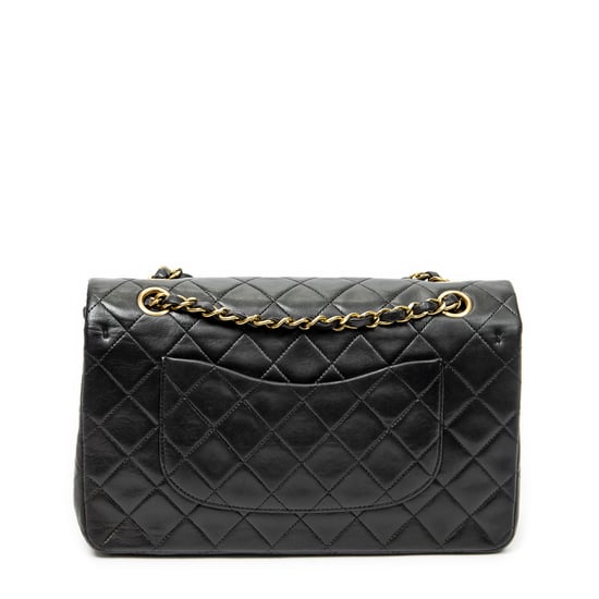 Chanel Classic Double Flap 26 en negro Cuero de ternero - Image 5
