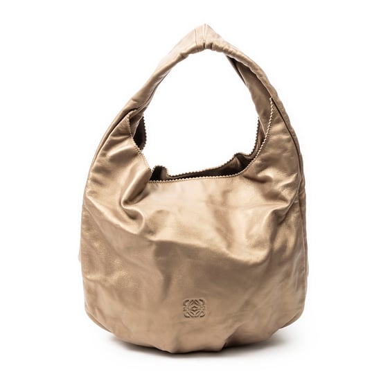 Loewe Viento Hobo en oro Cuero de ternero - Image 1