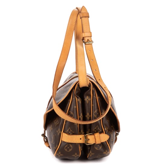 Louis Vuitton Saumur PM en Brown Lienzo recubierto - Image 3