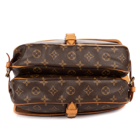 Louis Vuitton Saumur PM en Brown Lienzo recubierto - Image 6