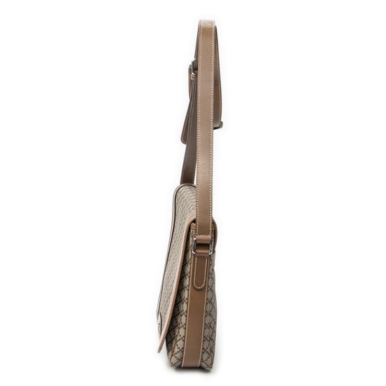 Gucci Snap Flap Crossbody en beige Lienzo recubierto - Image 3