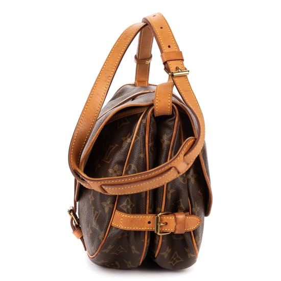 Louis Vuitton Saumur PM en Brown Lienzo recubierto - Image 3
