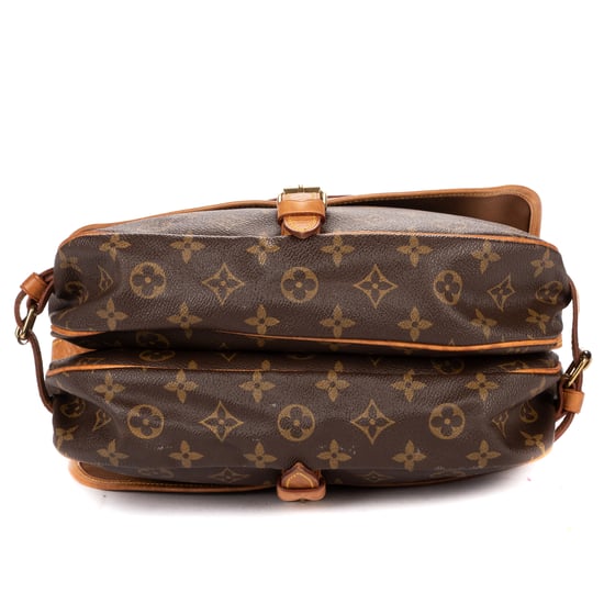 Louis Vuitton Saumur PM en Brown Lienzo recubierto - Image 6