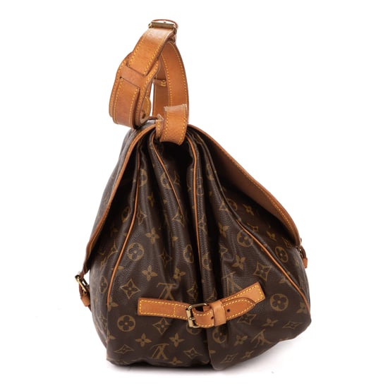 Louis Vuitton Saumur GM en Brown Lienzo recubierto - Image 3