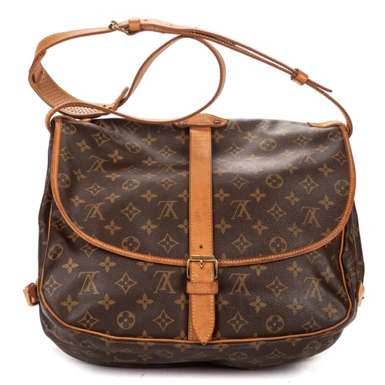 Louis Vuitton Saumur GM en Brown Lienzo recubierto - Image 5