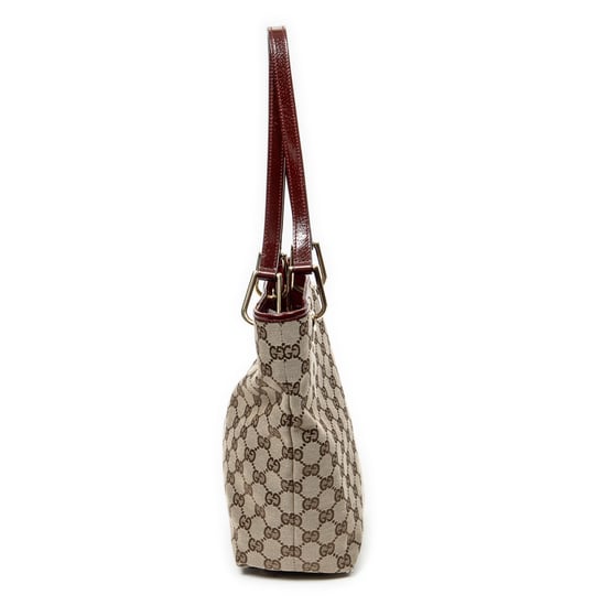 Gucci Small Eclipse Shopping en beige Lienzo - Image 3
