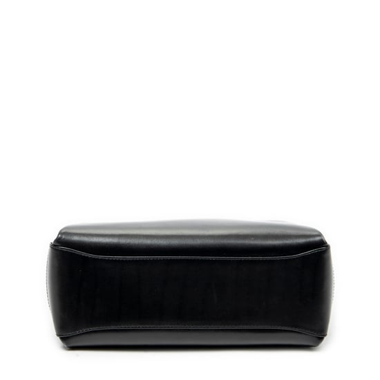 Gucci Vintage Fold Over Top Handle en negro Cuero de ternero - Image 6