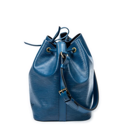 Louis Vuitton Noe PM en azul Cuero de ternero - Image 3