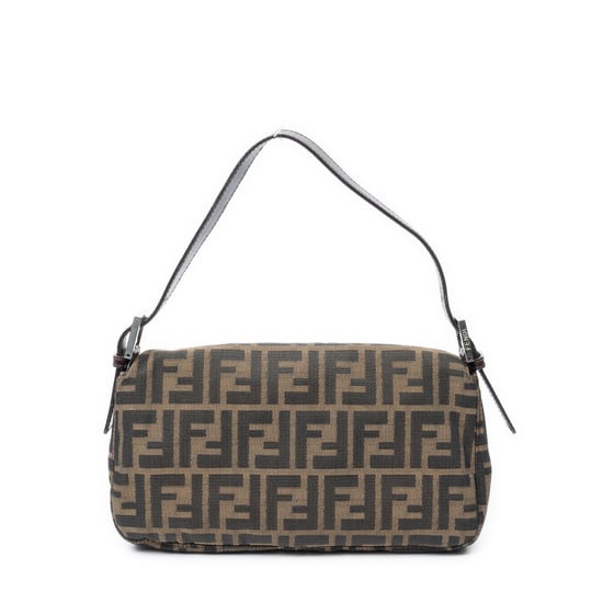 Fendi Baguette en Tan Lienzo - Image 5